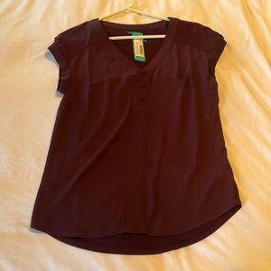 NWT Fortune & Ivy Helena Mixed Material Blouse from Stitchfix - size S